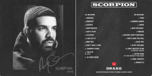 Drake – “Scorpion” [ FULL ALBUM STREAM ]