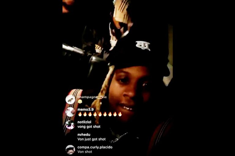 Lil Durk Appears to Learn About King Von Being Shot While on Instagram Live