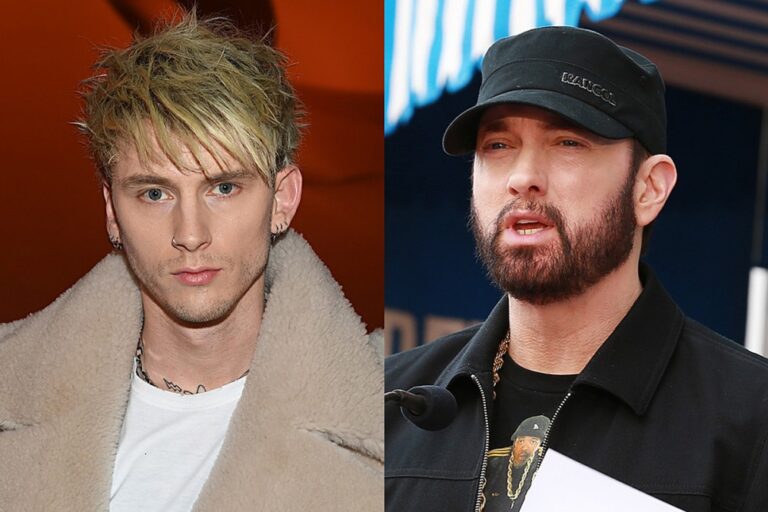 Machine Gun Kelly Blames Eminem for Why People Didn’t Like Hotel Diablo Album