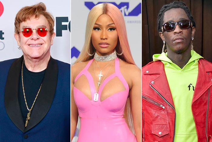 Nicki Minaj and Young Thug Join Elton John on ‘Always Love You’