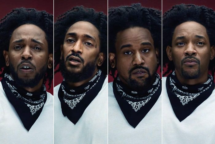 Kendrick Lamar Morphs Into Kanye West, Nipsey Hussle, & Will Smith in ‘The Heart Part 5’ Video