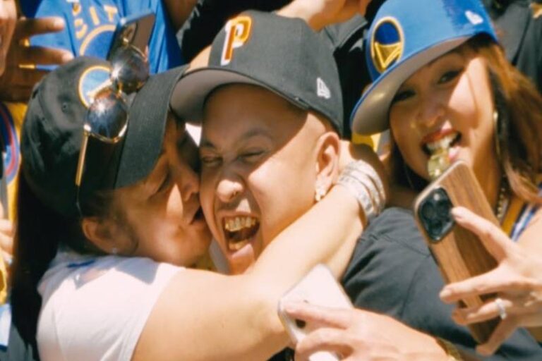 P-Lo Parlays His Single 'One Thing' Into A Warriors Celebration