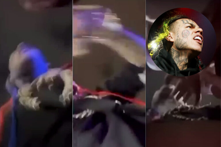 6ix9ine Caught on Video in Heated Altercation – Watch