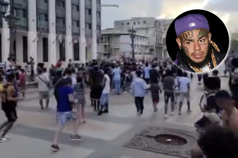 6ix9ine Impersonator in Cuba Throws Money Into Crowd, Causes Riot