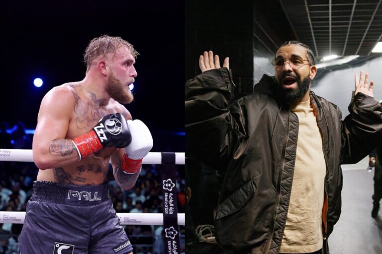 Jake Paul Blames Drake Betting on Him for Loss to Tommy Fury