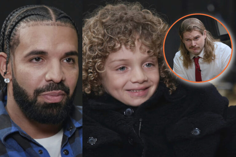 Drake and Son Adonis Interview With Caleb Pressley