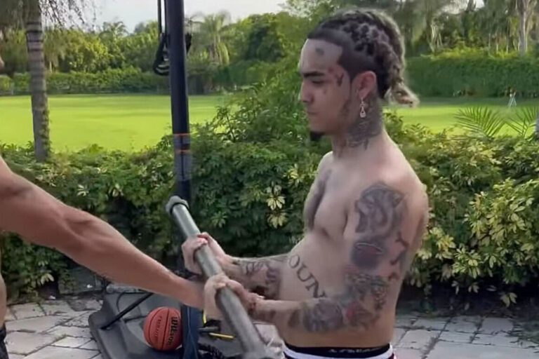 Lil Pump Shows Before and After Weight Loss Photos
