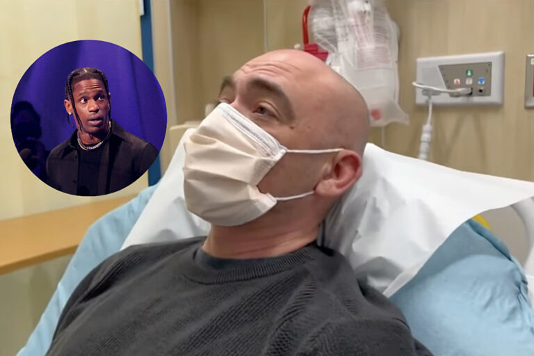 Travis Scott Victim Details Punching in Hospital Bed Interview