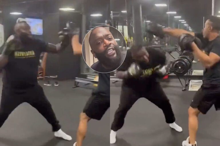 Rick Ross Shows Off Kickboxing Skills in Hilarious Training Video