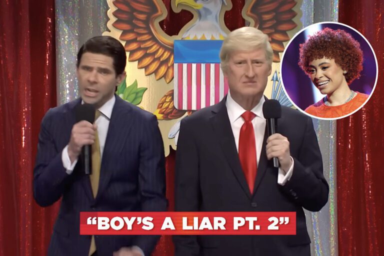 Ice Spice’s Lyrics Become Parody in Donald Trump SNL Skit