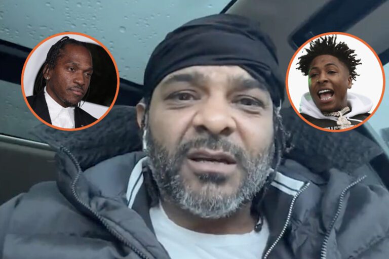 Jim Jones – No to Pusha T on Top 50 Rappers, Should Be YoungBoy