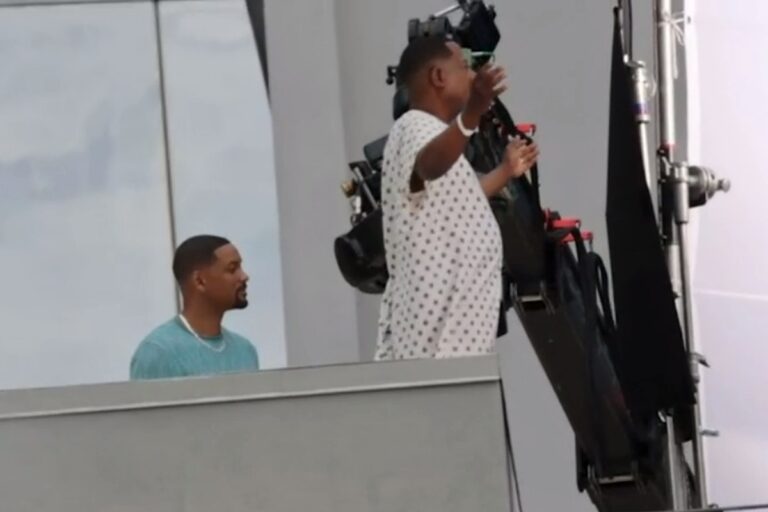Will Smith and Martin Lawrence Spotted Filming Bad Boys 4