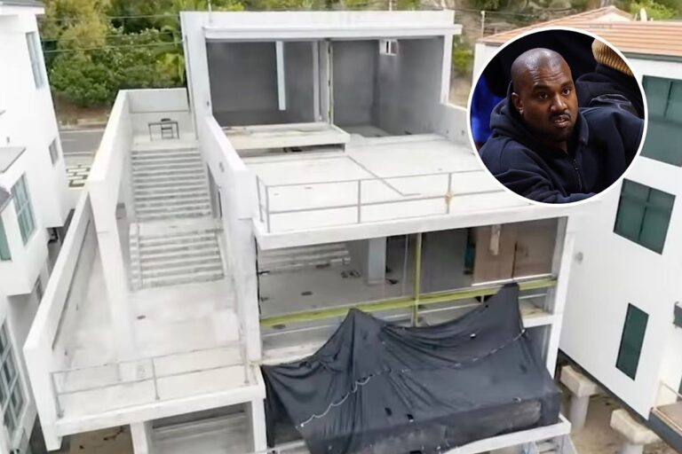 Kanye West’s $57 Million Home Rots Away After Construction Stops