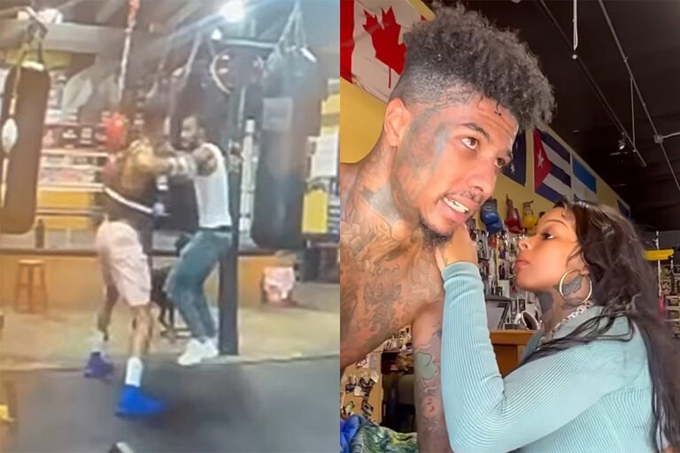 Blueface Claims He Was Stabbed During Boxing Workout