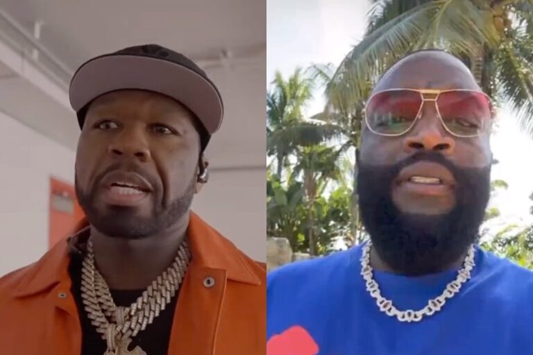 50 Cent Appears to Insult Rick Ross and Meek Mill for Low Sales