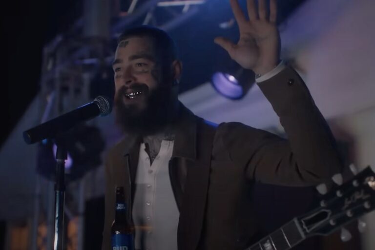 Post Malone Stars in Bud Light 2024 Super Bowl Commercial