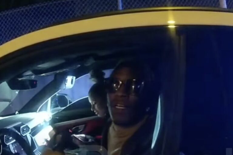 Young Thug Tries to Evade Traffic Ticket in Old Police Video