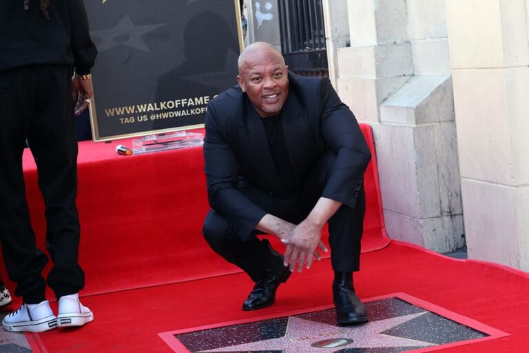 Dr. Dre Gets His Very Own Star on Hollywood Walk of Fame