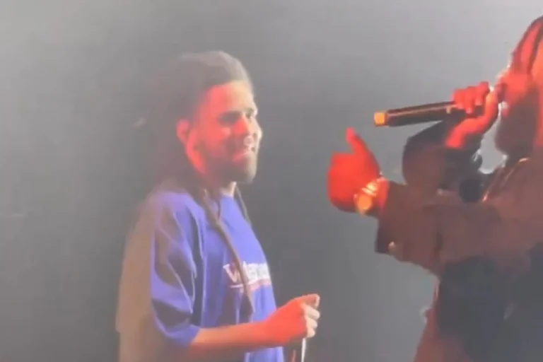 J. Cole Forgets His Lyrics Mid-Performance