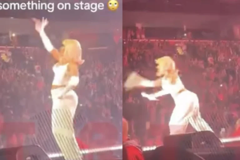 Nicki Minaj Throws Object Back at Crowd After Getting Hit With It