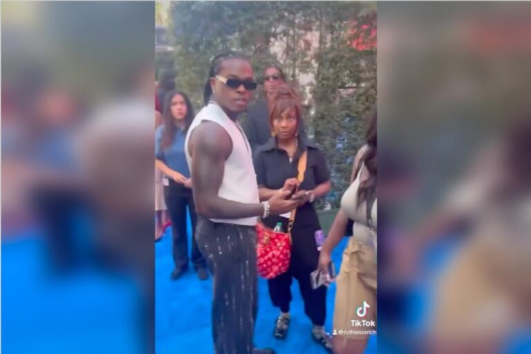 Gunna Gets Called a Rat on 2024 BET Awards Red Carpet