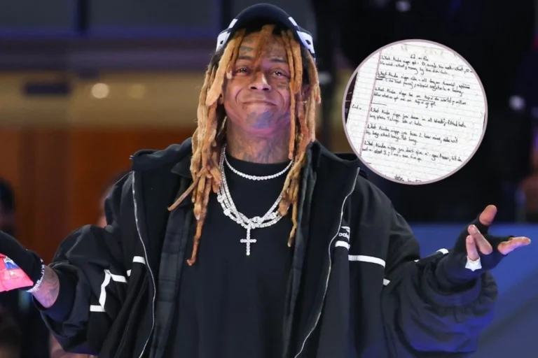 Lil Wayne’s Lyric Notebook Is Up for Auction for $5 Million