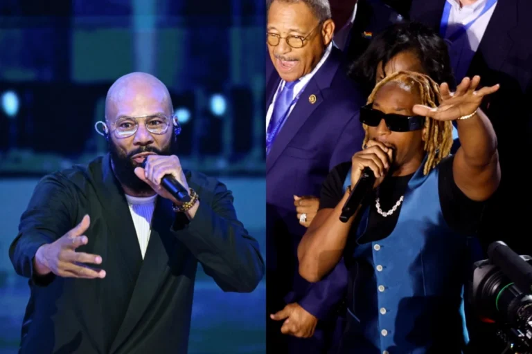 Lil Jon and Common Perform at the Democratic National Convention