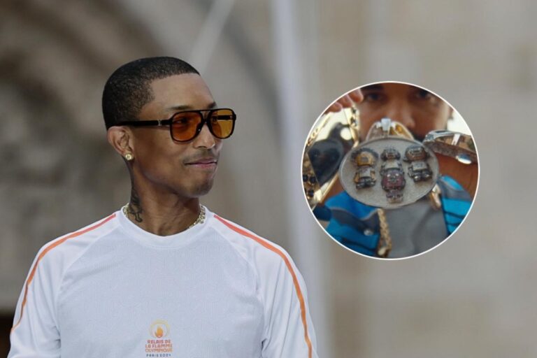 Pharrell Isn’t Bothered That Drake Said He Melted P’s Old Jewelry