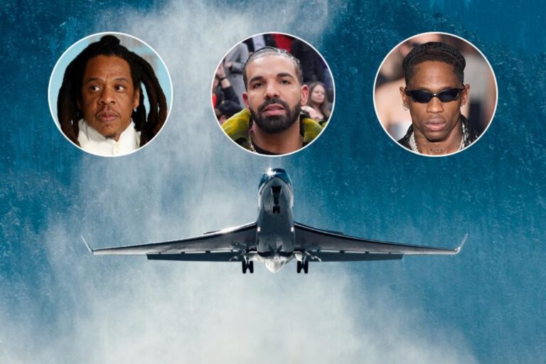 Drake, Jay-Z, Travis Scott – Website Tracks Private Jet Details