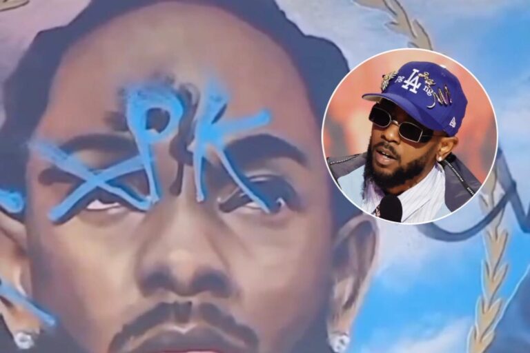 Kendrick Lamar’s Compton Mural Gets Wacced Out Again