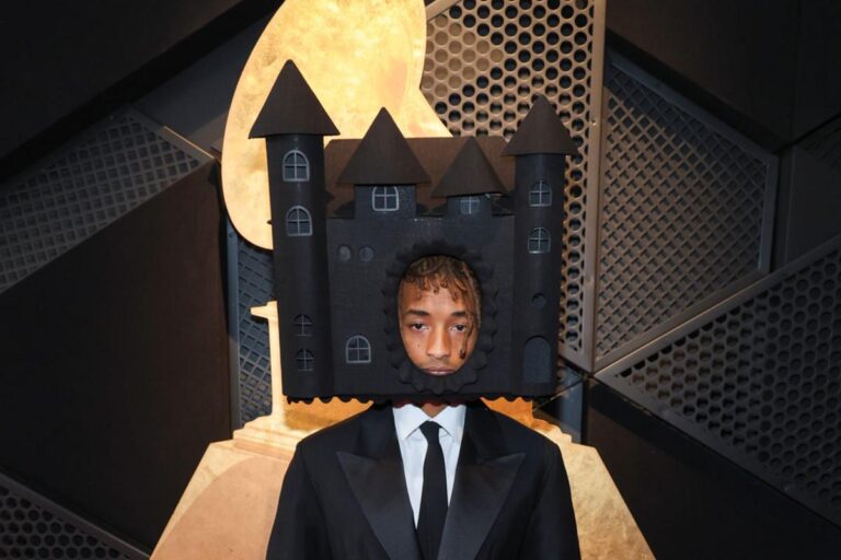 Jaden Smith Wears a Castle on His Head at 2025 Grammy Awards