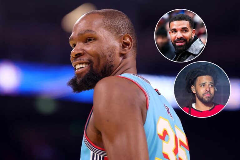 Don’t Read Into Kevin Durant’s Praise for J. Cole and Drake