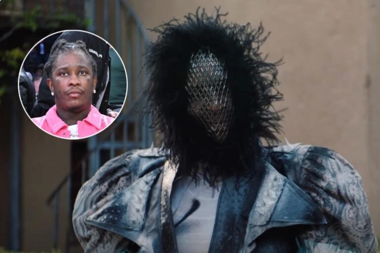 Young Thug Does Interview While Wearing the Oddest Outfit Ever