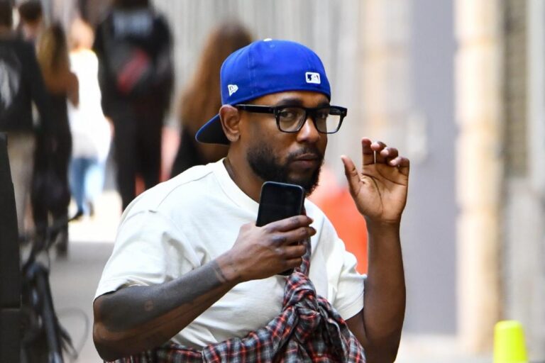 Photos of Kendrick Lamar Outside Studio Spark New Album Talk