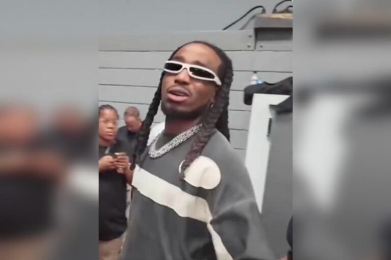 Quavo Slaps Reporter’s Camera for Asking Question About Diddy